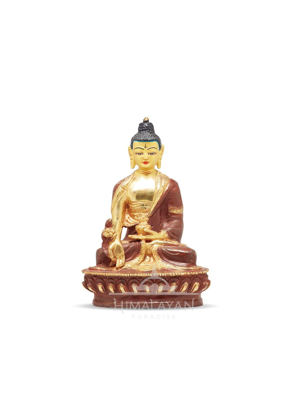 Estatua de metal Buda de la Medicina|Himalayan Paradise
