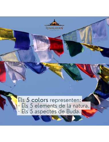 Bandera Oració Tibetana Gran | Himalayan Paradise