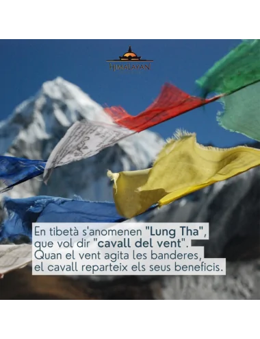 Bandera Oración Tibetana Extra-Grande | Himalayan Paradise