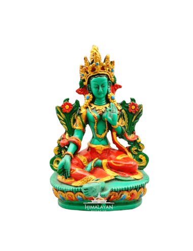 Estatua budista de Tara Verde I Himalayan Paradise