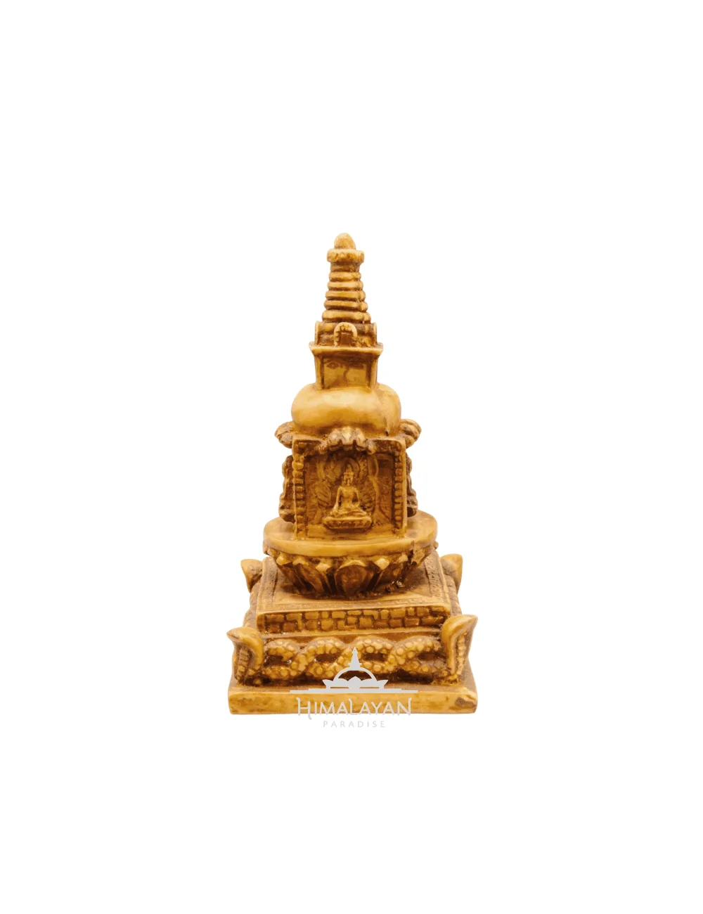 Estatua de resina de la estupa de Buda I Himalayan Paradise