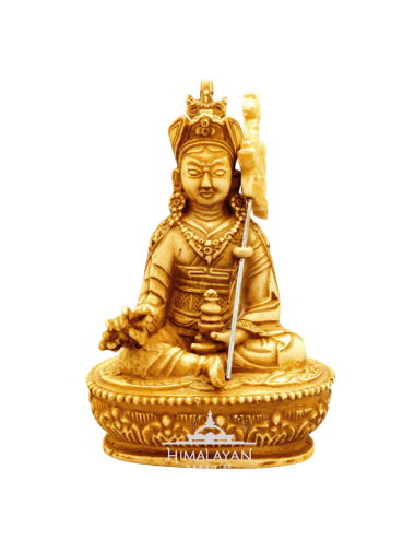 Estatua budista de resina de Padmasambhava I Himalayan Paradise