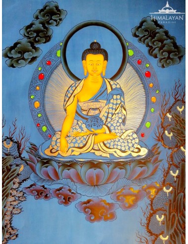 Thangka Tibetano Buda Shakyamuni | Himalayan Paradise