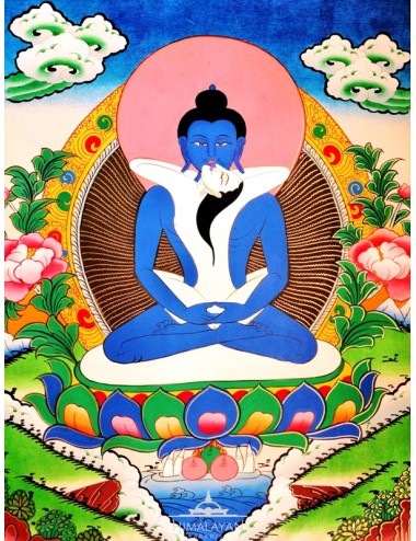 Thangka Tibetano Buda y Shakti (Yab-Yum) | Himalayan Paradise