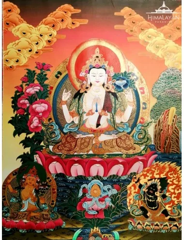 Thangka Tibetano de Chenrezig | Himalayan Paradise