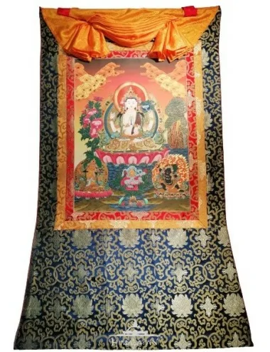 Thangka Tibetano de Chenrezig | Himalayan Paradise