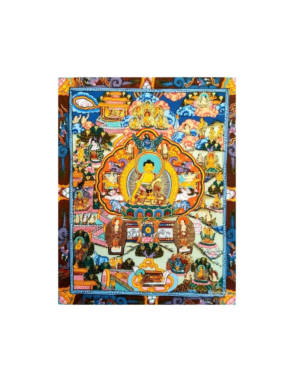 Pintura de la vida de Buda | Himalayan Paradise