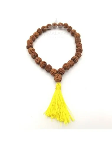 Braçalet Mala de Rudraksha 7mm I Himalayan Paradise