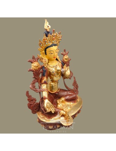 Estatua Bronce Tara Verde I Himalayan Paradise