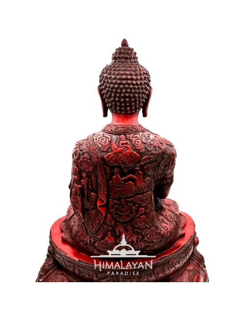 Estatua grande de resina de Buda Shakyamuni I Himalayan Paradise