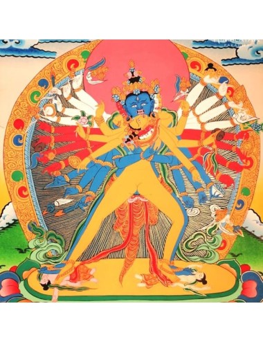 Thangka Tibetano de Kalachakra | Himalayan Paradise