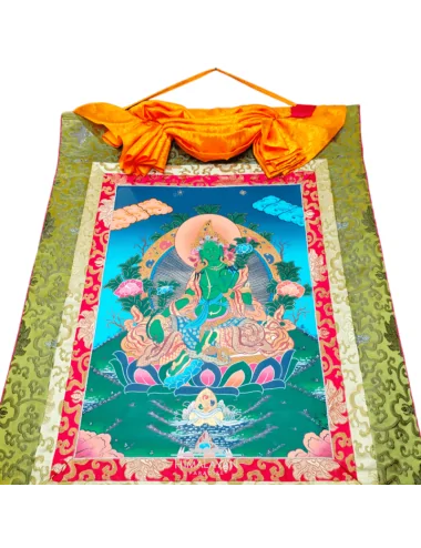 Thangka tibetà de Tara Verda | Himalayan Paradise