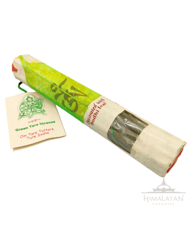 Incienso Natural Tibetano Bodhi Leaf Tara Verde  I Himalayan Paradise