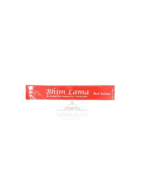 Incienso Bhim Lama Red Ambar | Himalayan Paradise