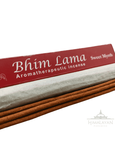 Encens Bhim Lama caixa Sweet Myrrh | Himalayan Paradise