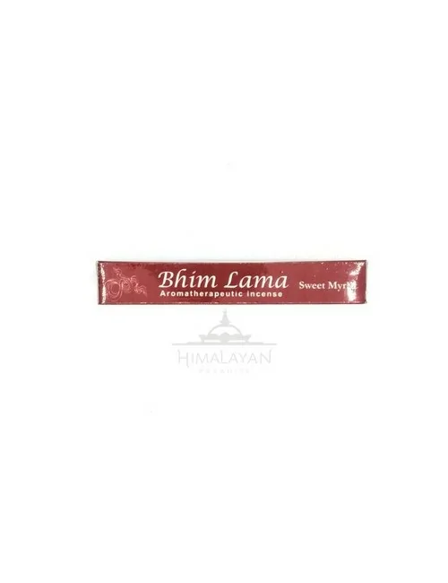 Encens Bhim Lama caixa Sweet Myrrh | Himalayan Paradise