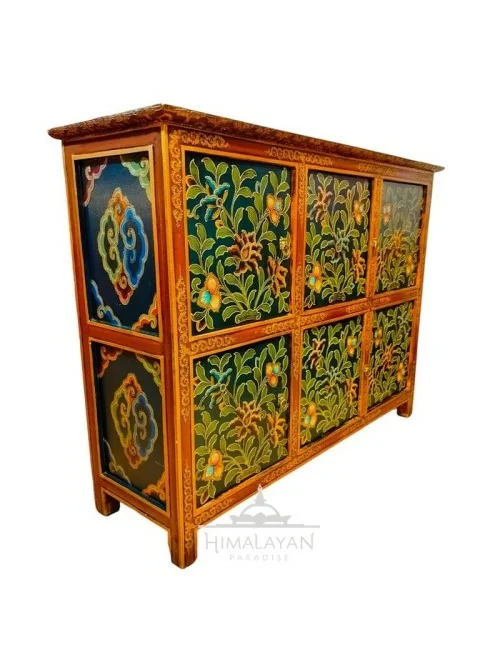 Mueble Tibetano de 6 puertas | Himalayan Paradise