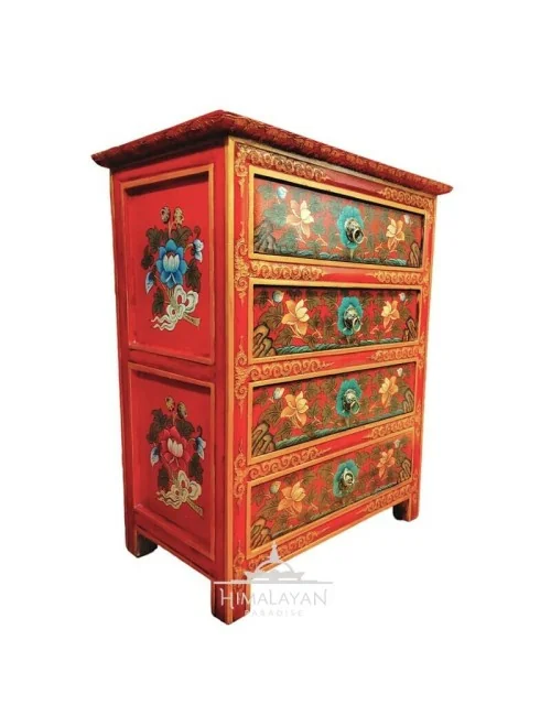 Mueble Tibetano de 4 cajones | Himalayan Paradise