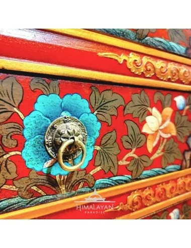 Mueble Tibetano de 4 cajones | Himalayan Paradise