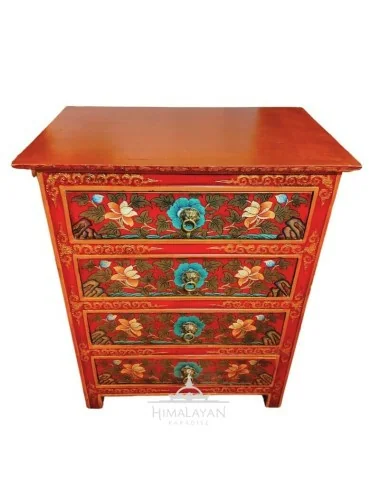 Mueble Tibetano de 4 cajones | Himalayan Paradise