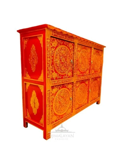 Mueble Tibetano de 6 puertas | Himalayan Paradise