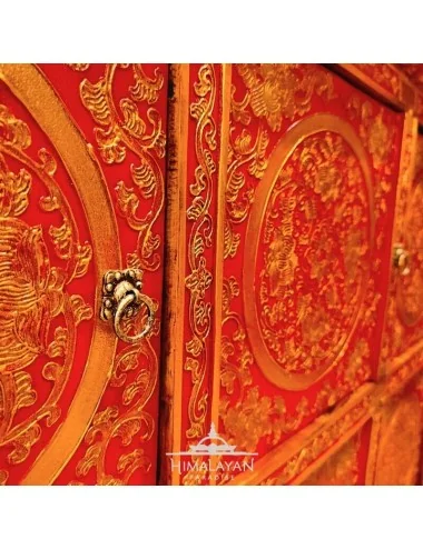 Mueble Tibetano de 6 puertas | Himalayan Paradise