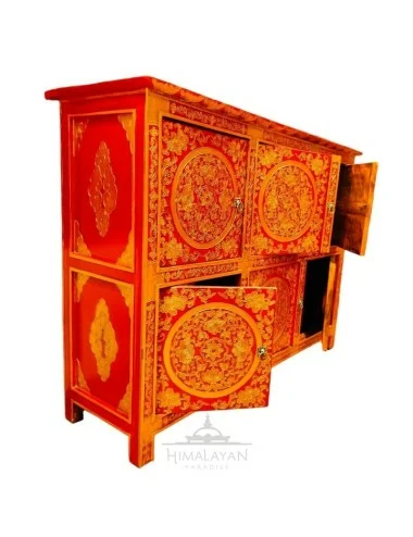 Mueble Tibetano de 6 puertas | Himalayan Paradise