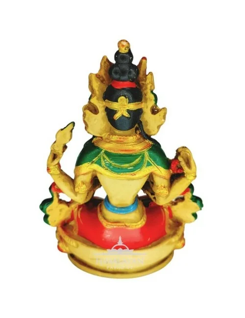 Figura de Chenrezig pintada I Himalayan Paradise