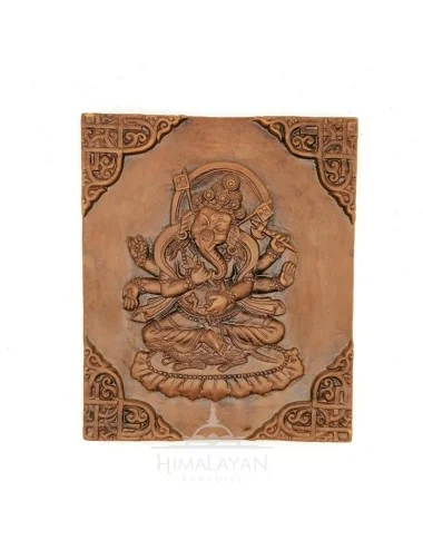 Panell de Ceràmica Ganesh marró I Himalayan Paradise