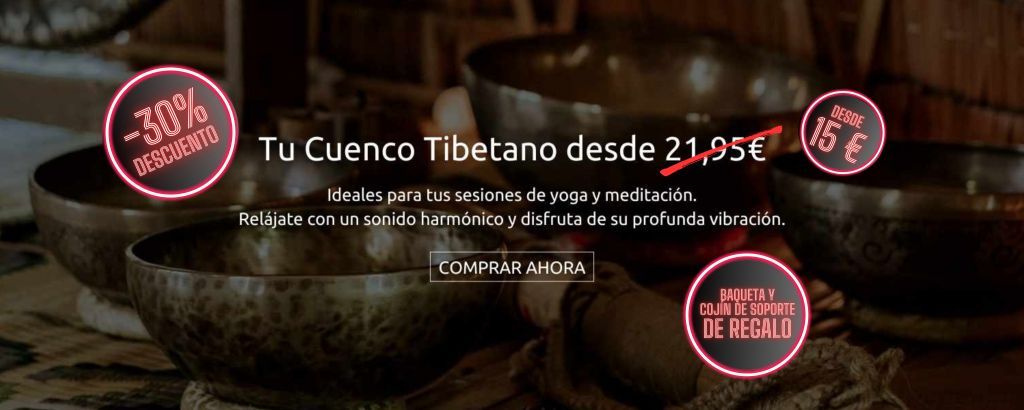 Cuencos tibetanos en oferta