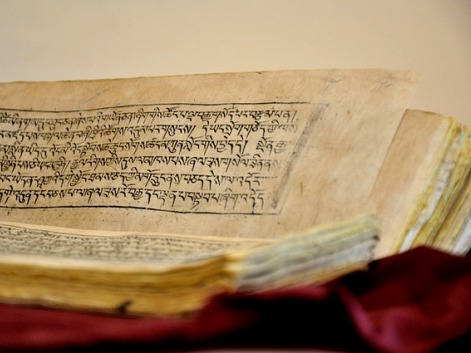 Libro tibetano antiguo